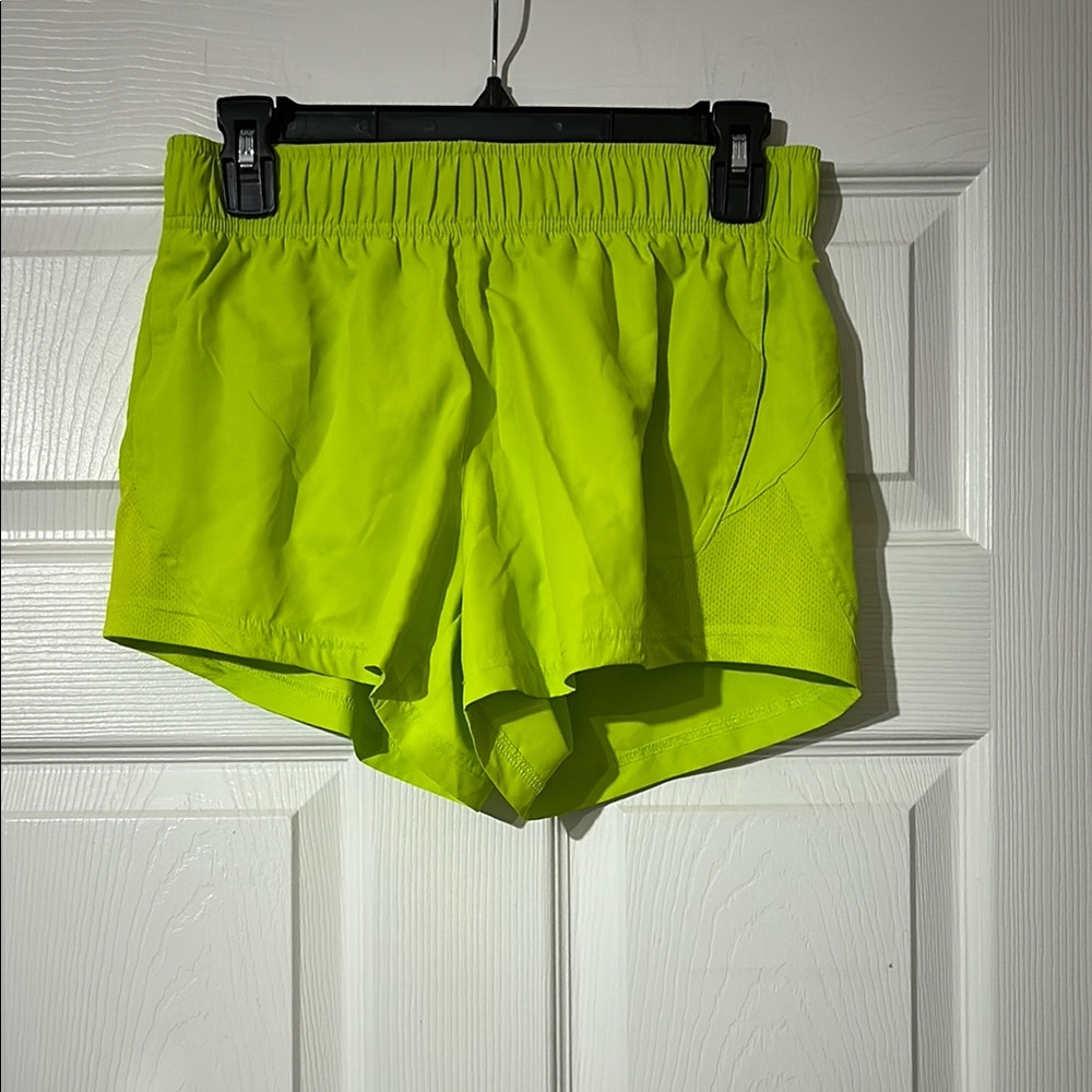 Women's Neon Green Athletic Works’ Shorts Size: XS (0-2)